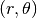 (r, \theta)
